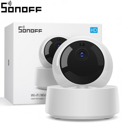 Sonoff GK-200MP2-B-R2 - Wi-Fi Wireless IP Security Camera 1080P IR Night Vision PTZ
